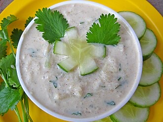 Eggplant Raita