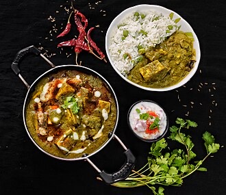 Saag Aloo